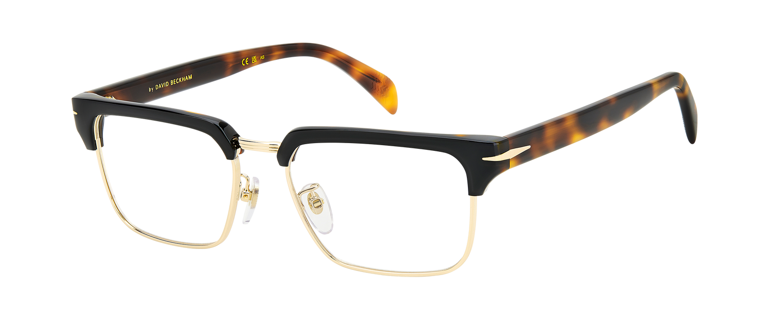 DB 7112 - Black Havana Gold - Frames