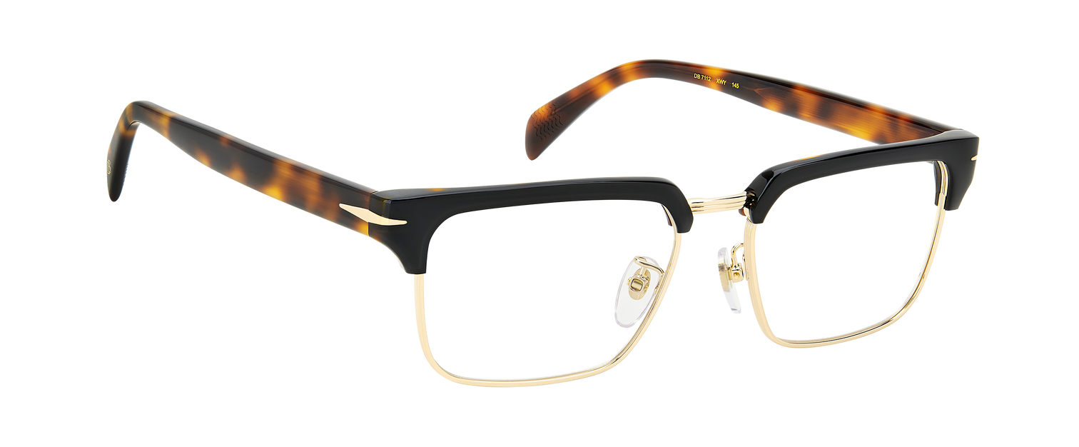 DB 7112 - Black Havana Gold - Frames