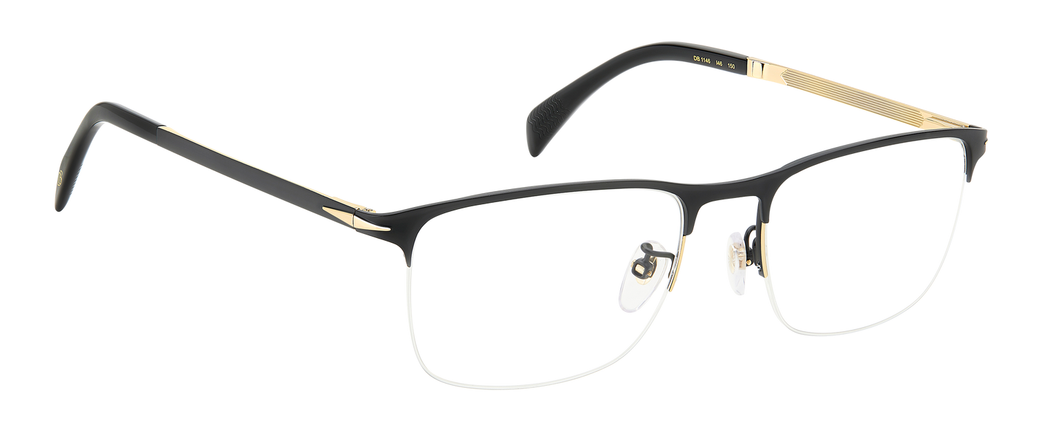 DB 1146 - Matte Black Gold - Frames