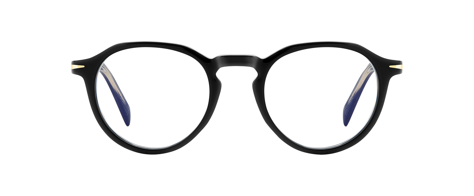 DB 1180 - Black Gold - Blue Mirror