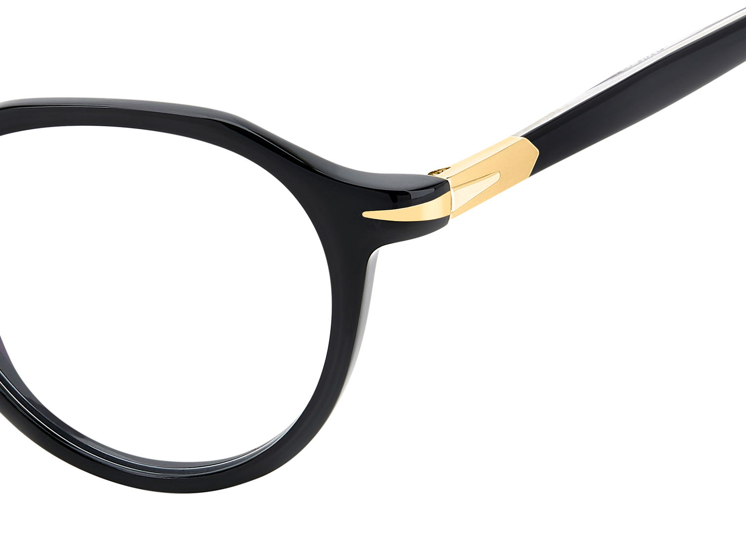 DB 1180 - Black Gold - Blue Mirror