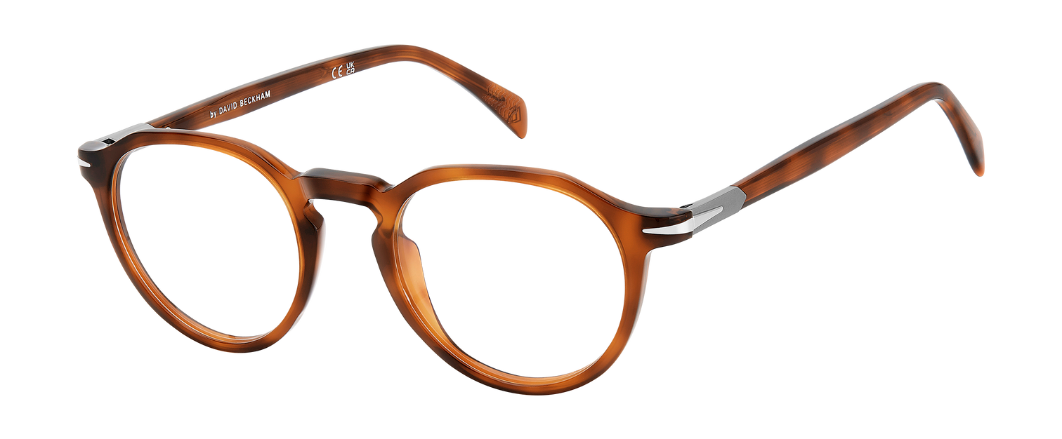 DB 1180 - Brown Havana - Blue Mirror