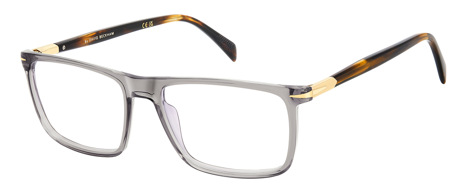 DB 1181 - Grey Havana Brown - Blue Mirror