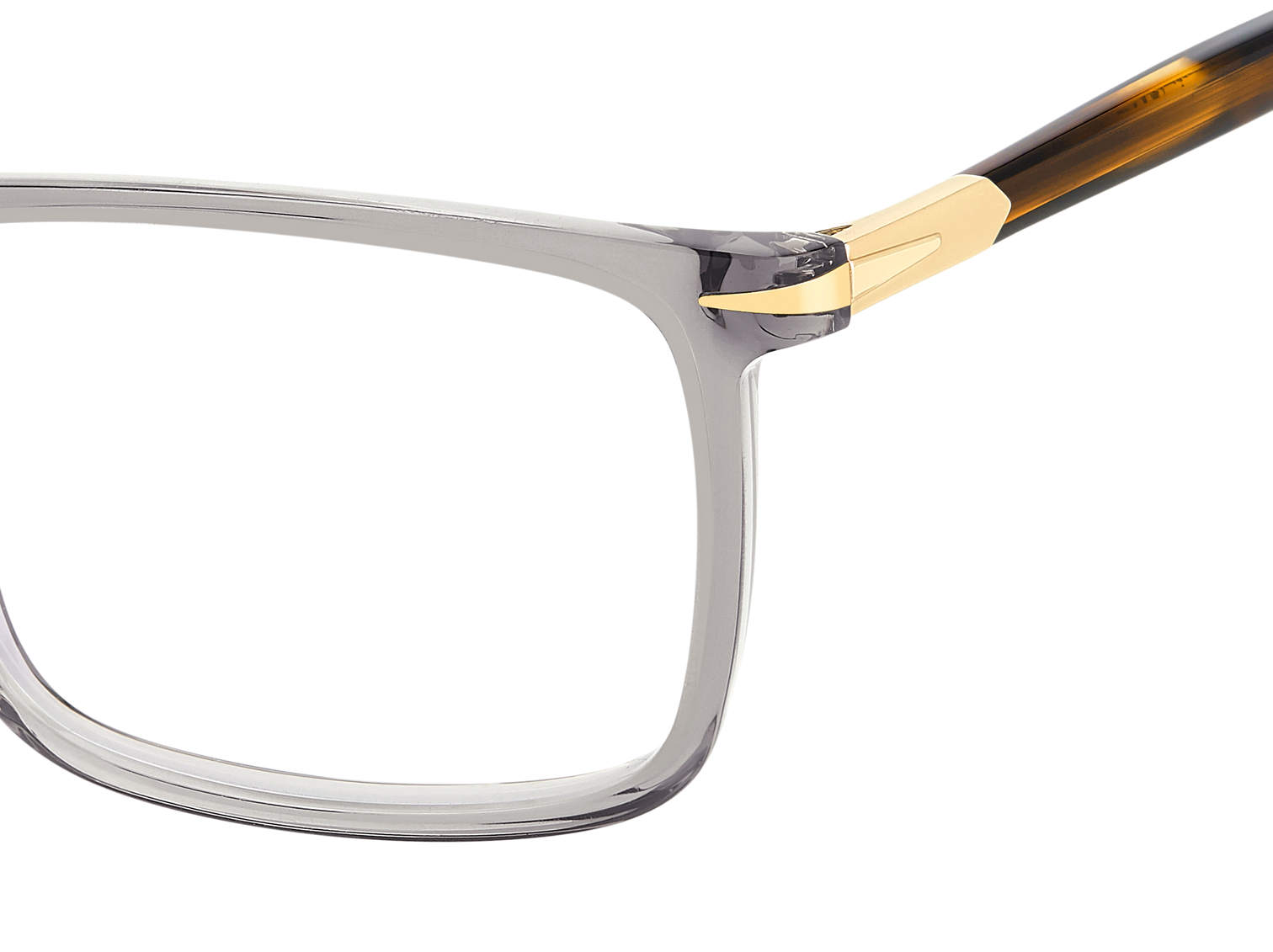 DB 1181 - Grey Havana Brown - Blue Mirror