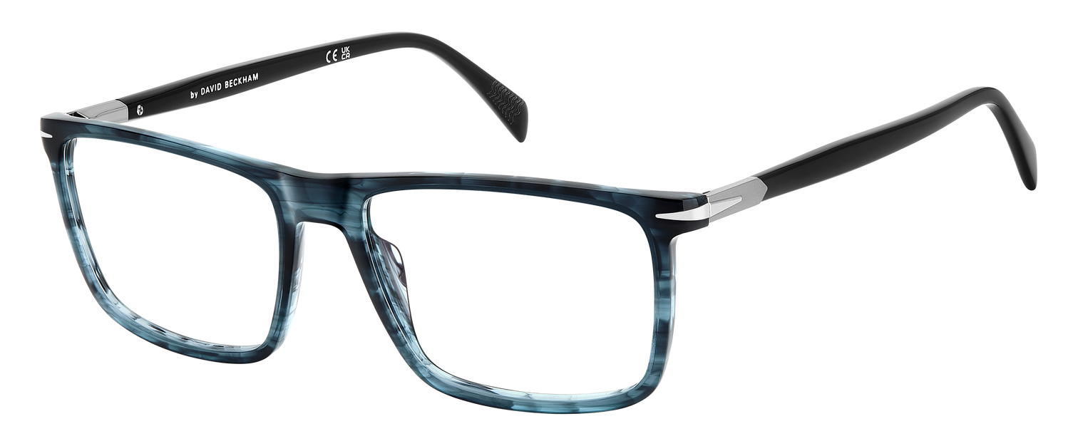 DB 1181 - Blue Horn Black - Blue Mirror