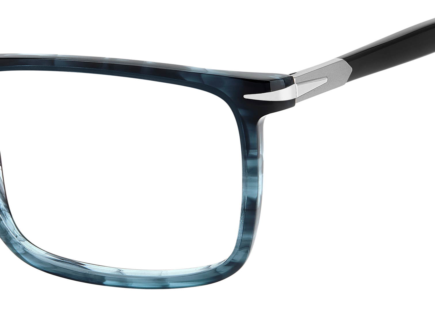 DB 1181 - Blue Horn Black - Blue Mirror