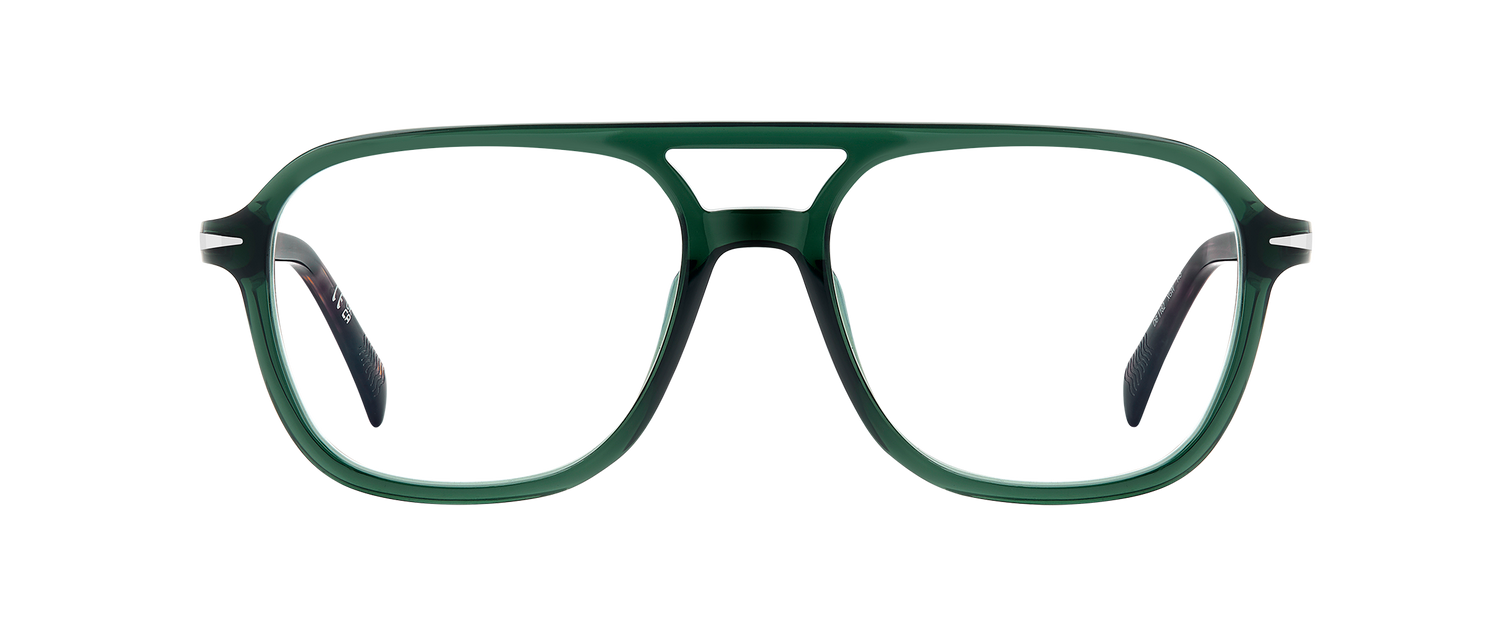 DB 1182 - Green Havana - Blue Mirror