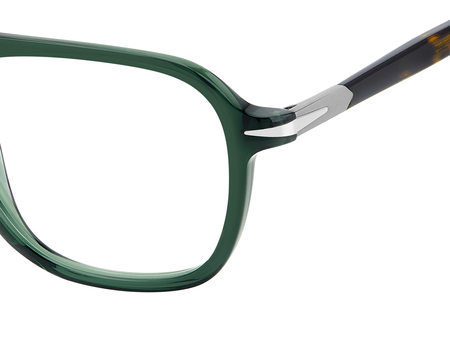 DB 1182 - Green Havana - Blue Mirror