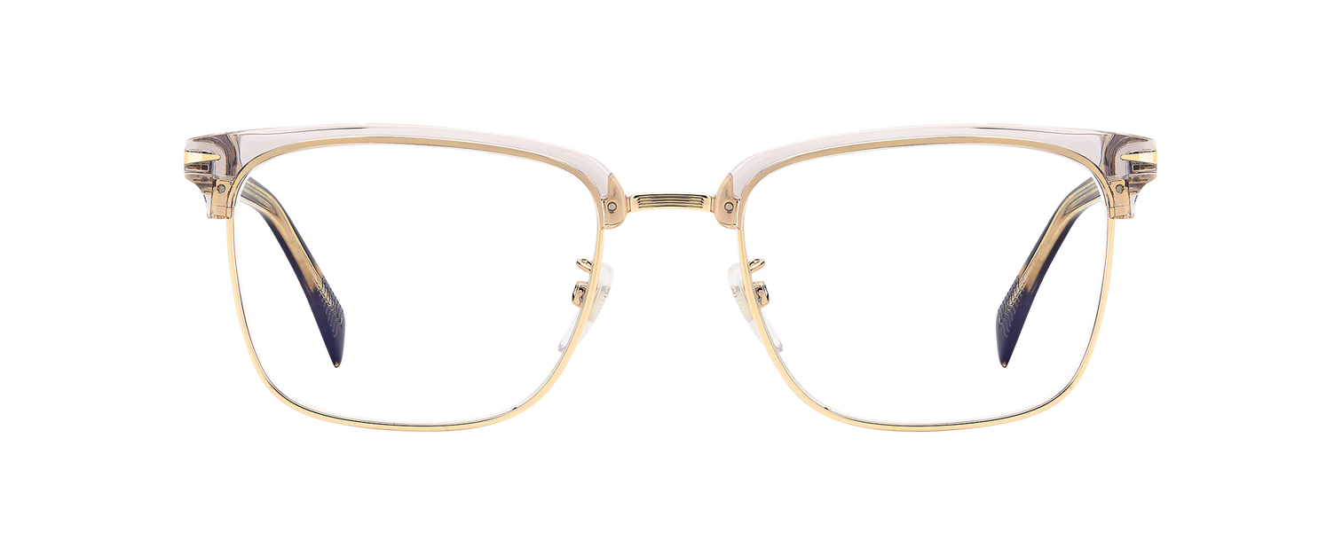 DB 1183 - Grey Havana Gold - Blue Mirror