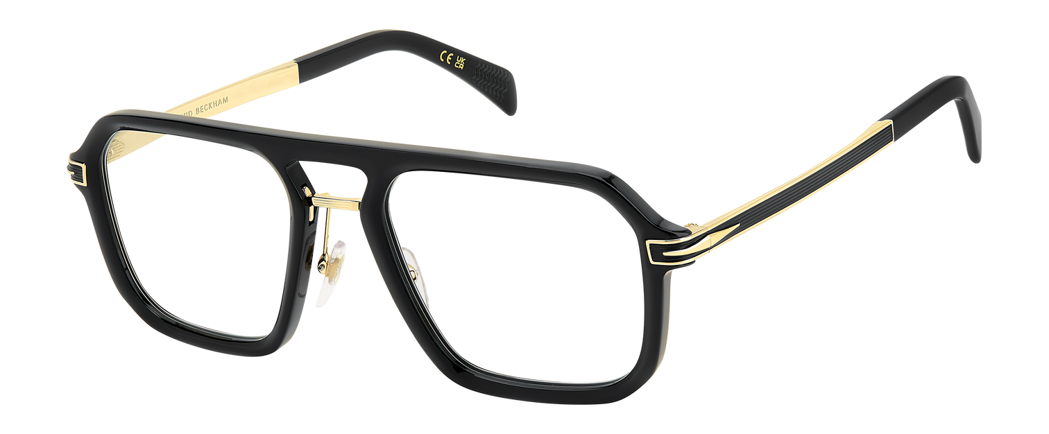 DB 7142 - Black Gold - Blue Mirror