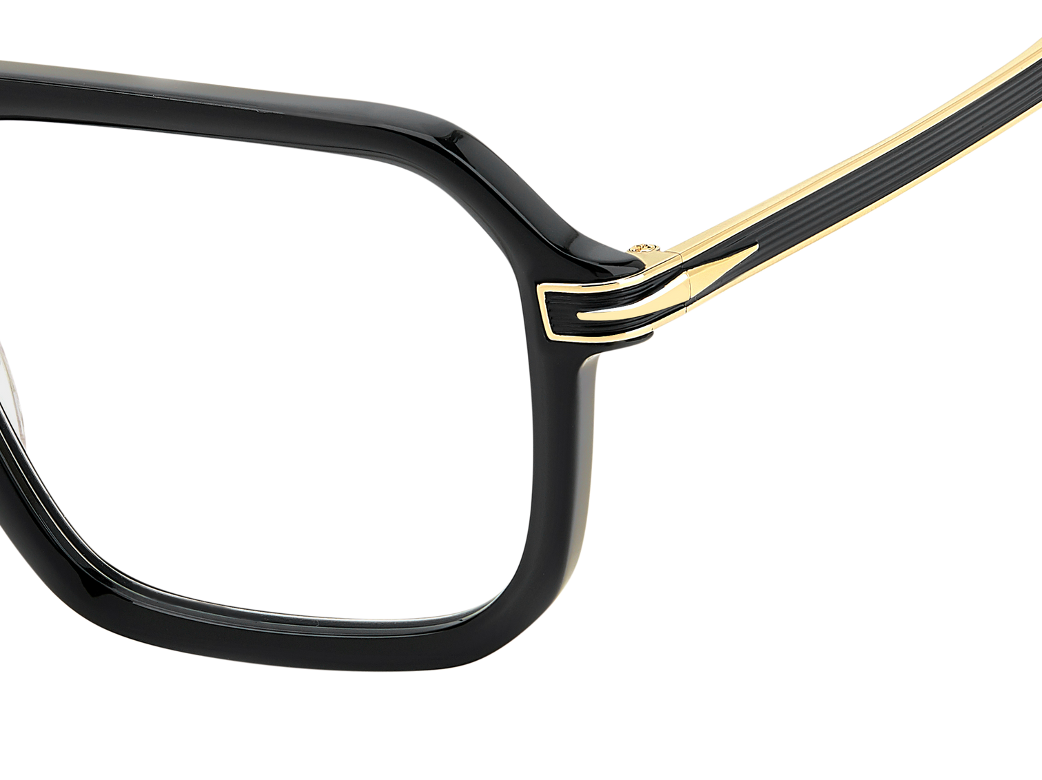DB 7142 - Black Gold - Blue Mirror