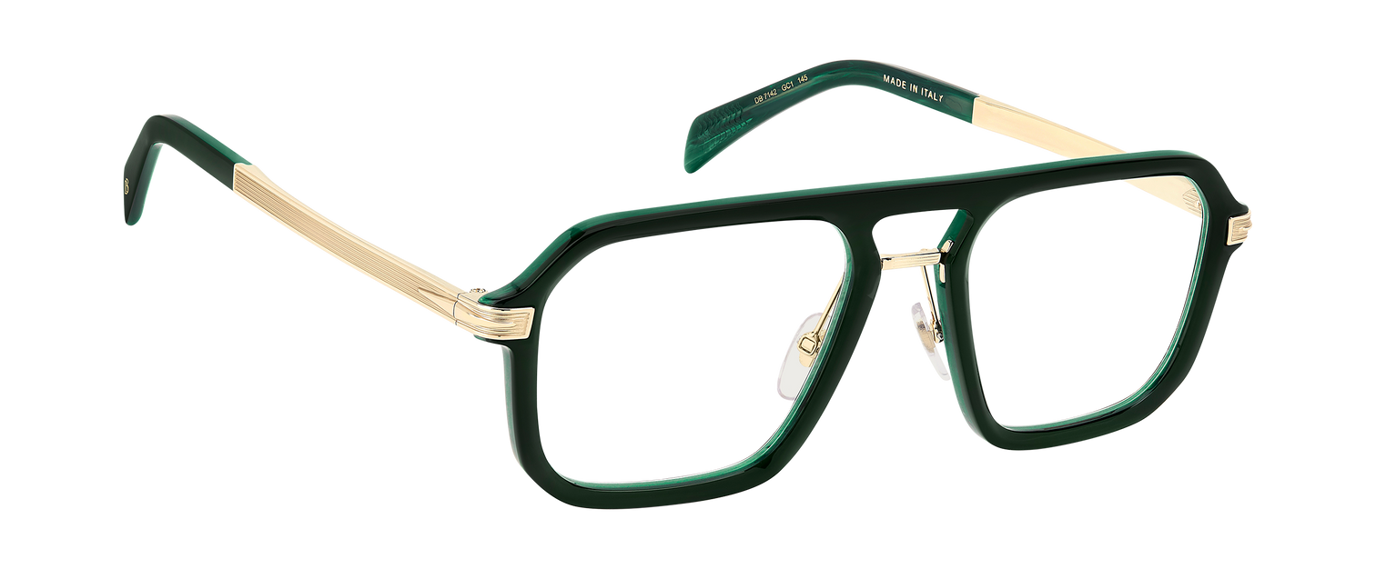 DB 7142 - Green Marble Gold - Blue Mirror