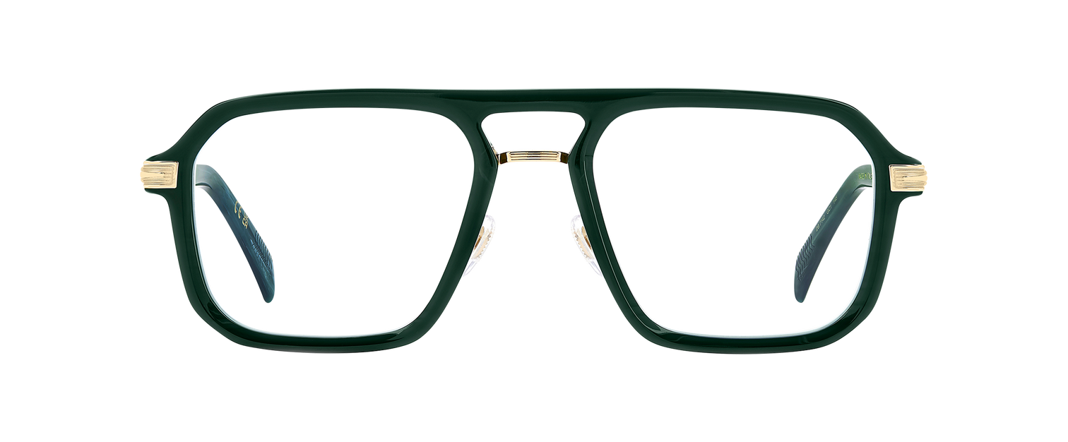 DB 7142 - Green Marble Gold - Blue Mirror