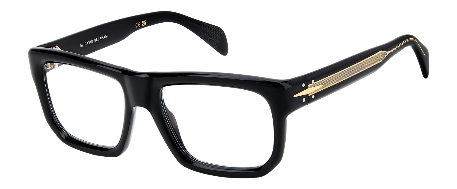 DB 7137 - Black - Blue Mirror