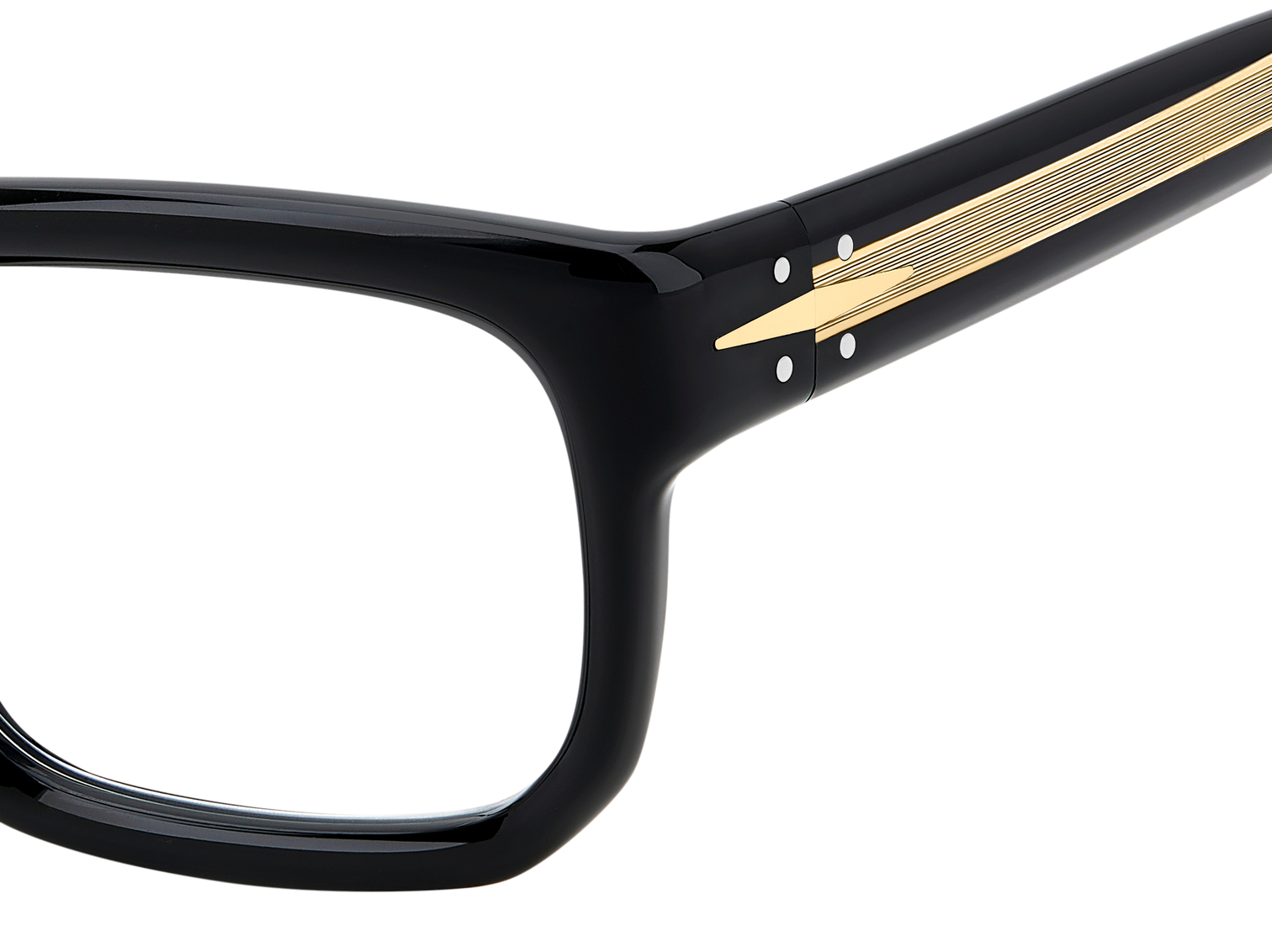 DB 7137 - Black - Blue Mirror