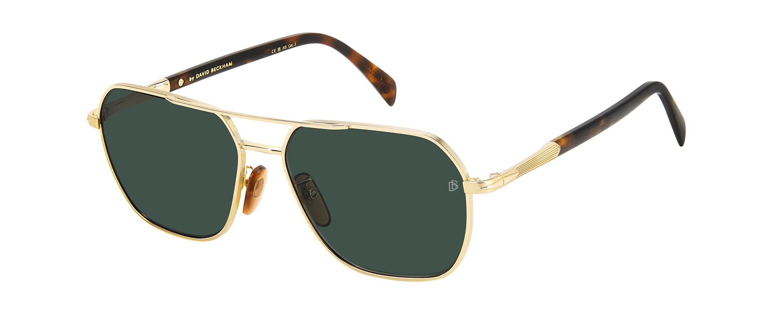 DB 1128/G/S - Gold Havana - Green