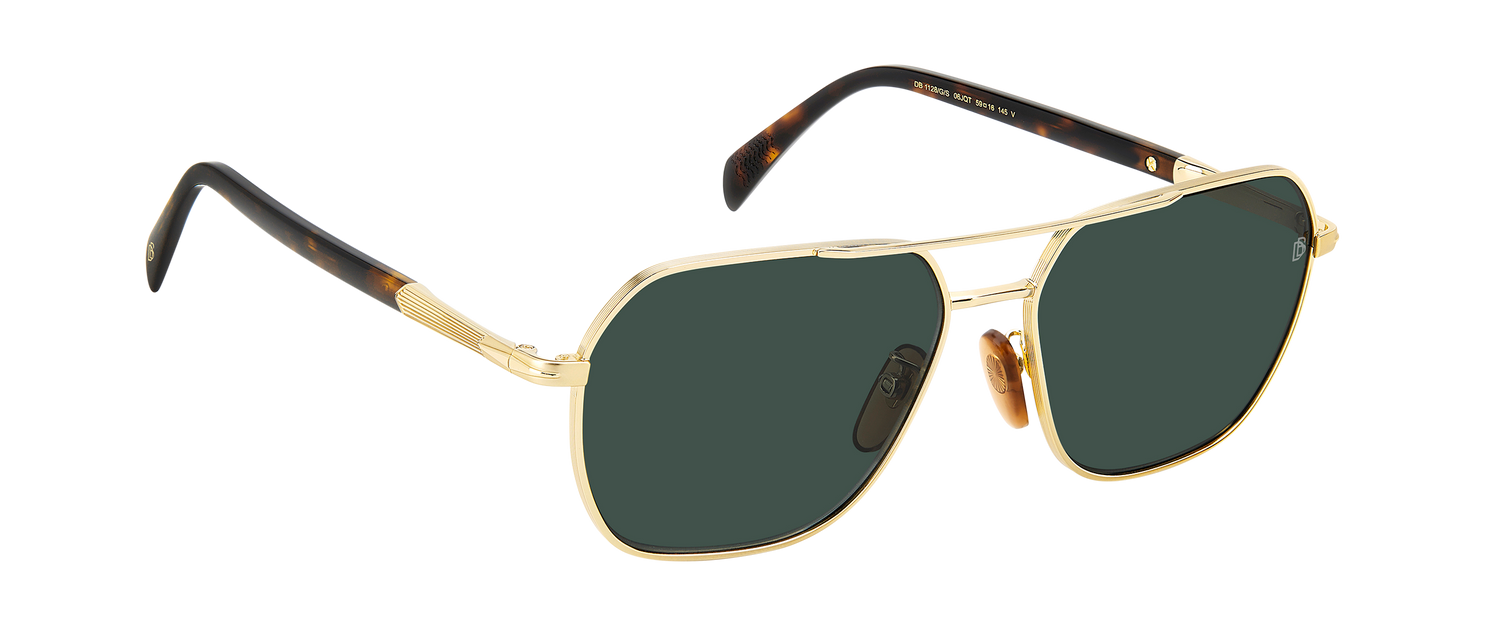DB 1128/G/S - Gold Havana - Green
