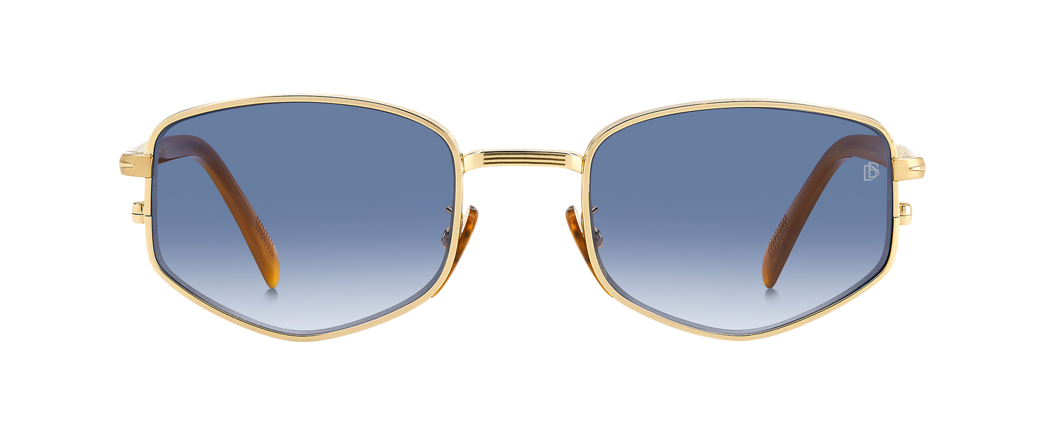 DB 1129/S - Gold Horn - Dk Blue Shaded