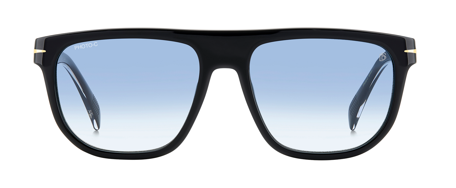 DB 7111/S - Black - Blue Shaded Photocromic