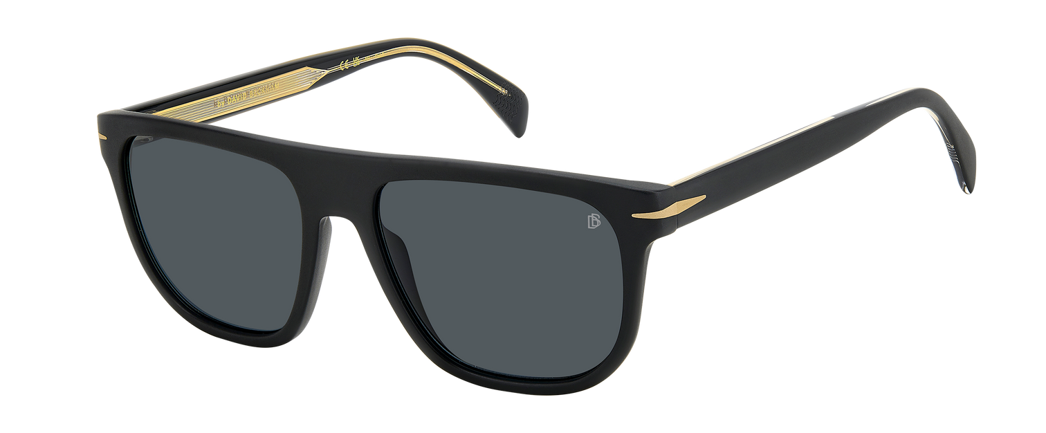 DB 7111/S - Matte Black Gold - Grey