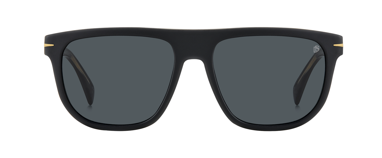 DB 7111/S - Matte Black Gold - Grey