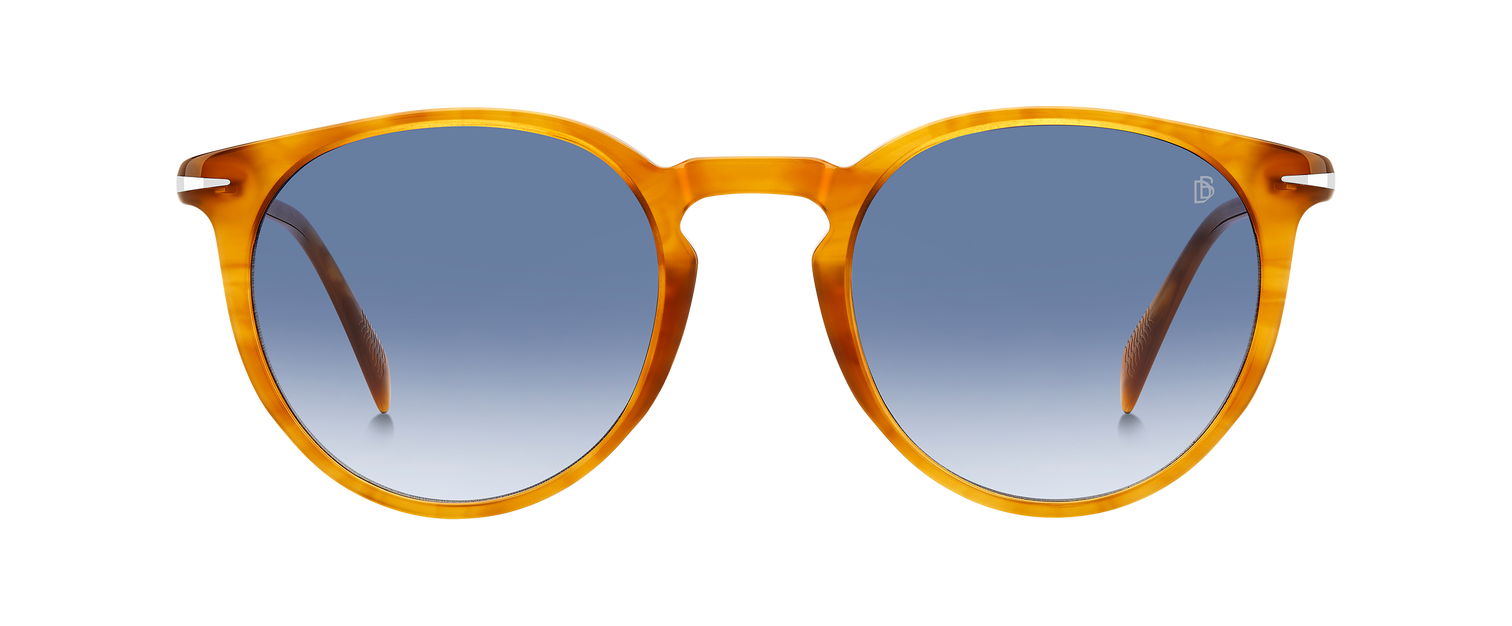 DB 1139/S - Striped Yellow - Dk Blue Shaded