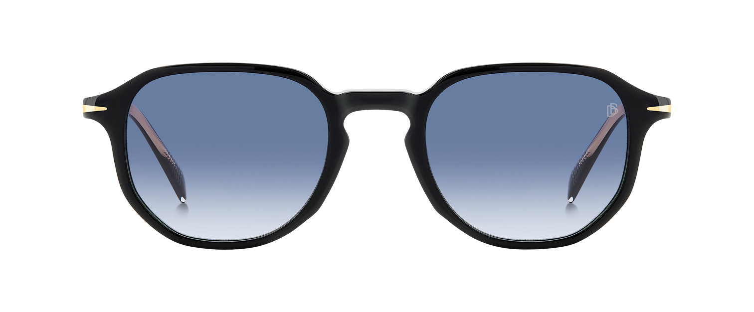 DB 1140/S - Black - Dk Blue Shaded
