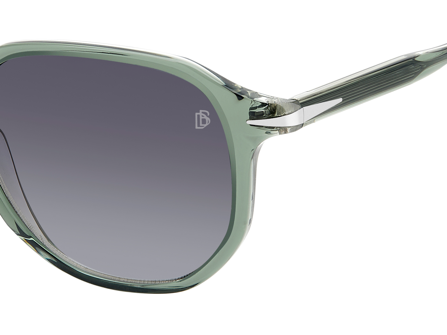 DB 1140/S - Green Crystal - Dark Grey Shaded