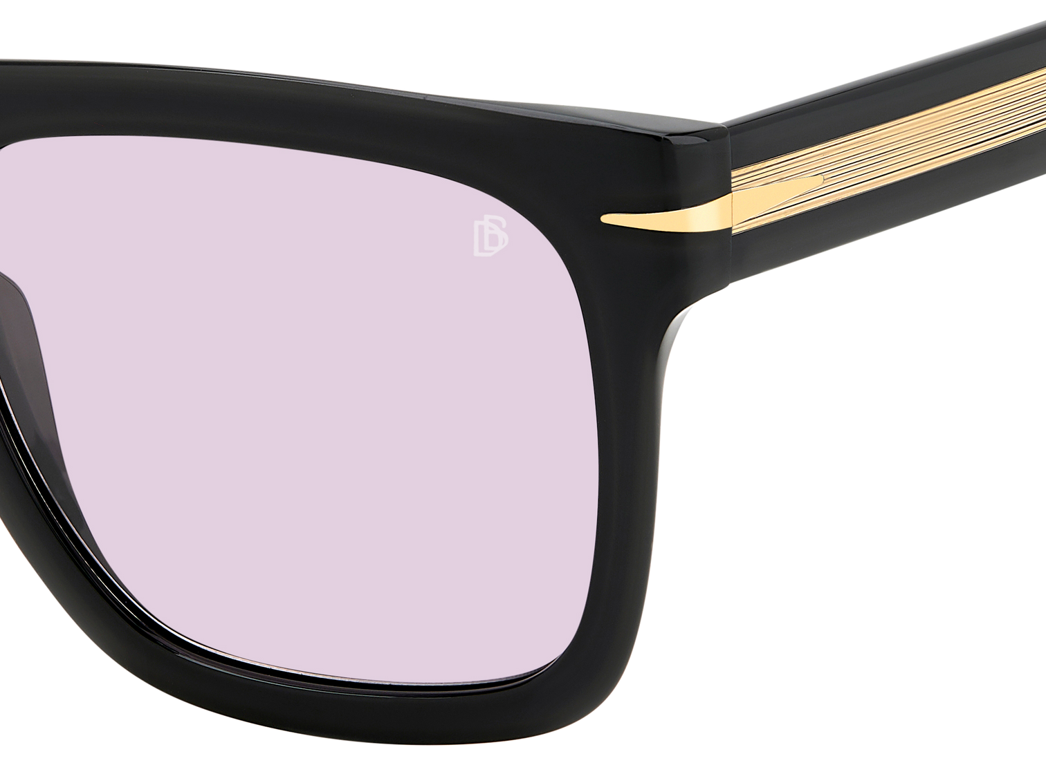 DB 7000/S FLAT - Black - Violet To Grey Photochromatic