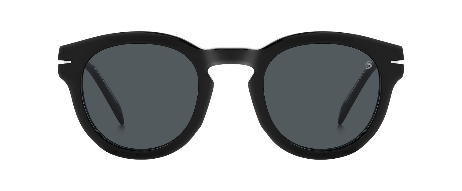 DB 7041/S FLAT - Black Crystal - Grey