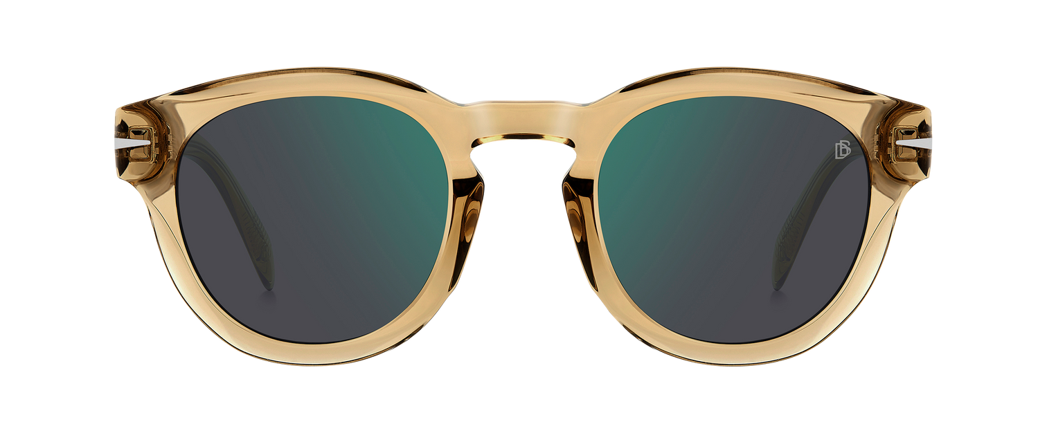 DB 7041/S FLAT - Ochre - Green Mirror