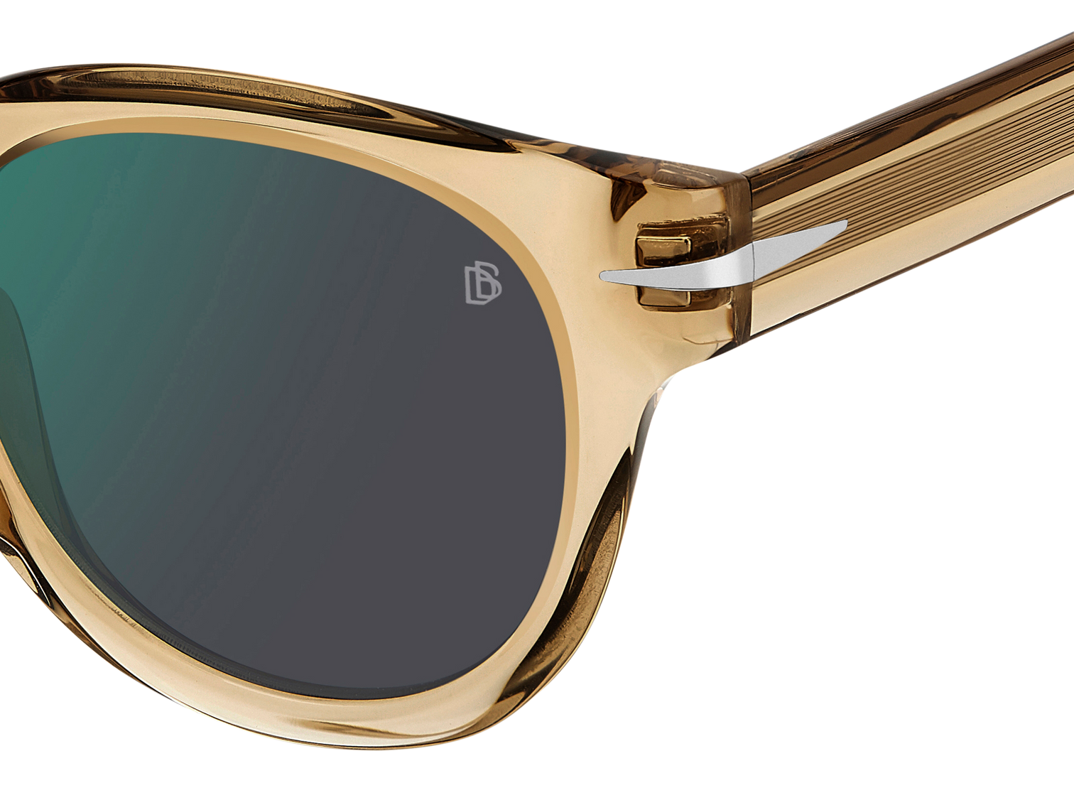 DB 7041/S FLAT - Ochre - Green Mirror
