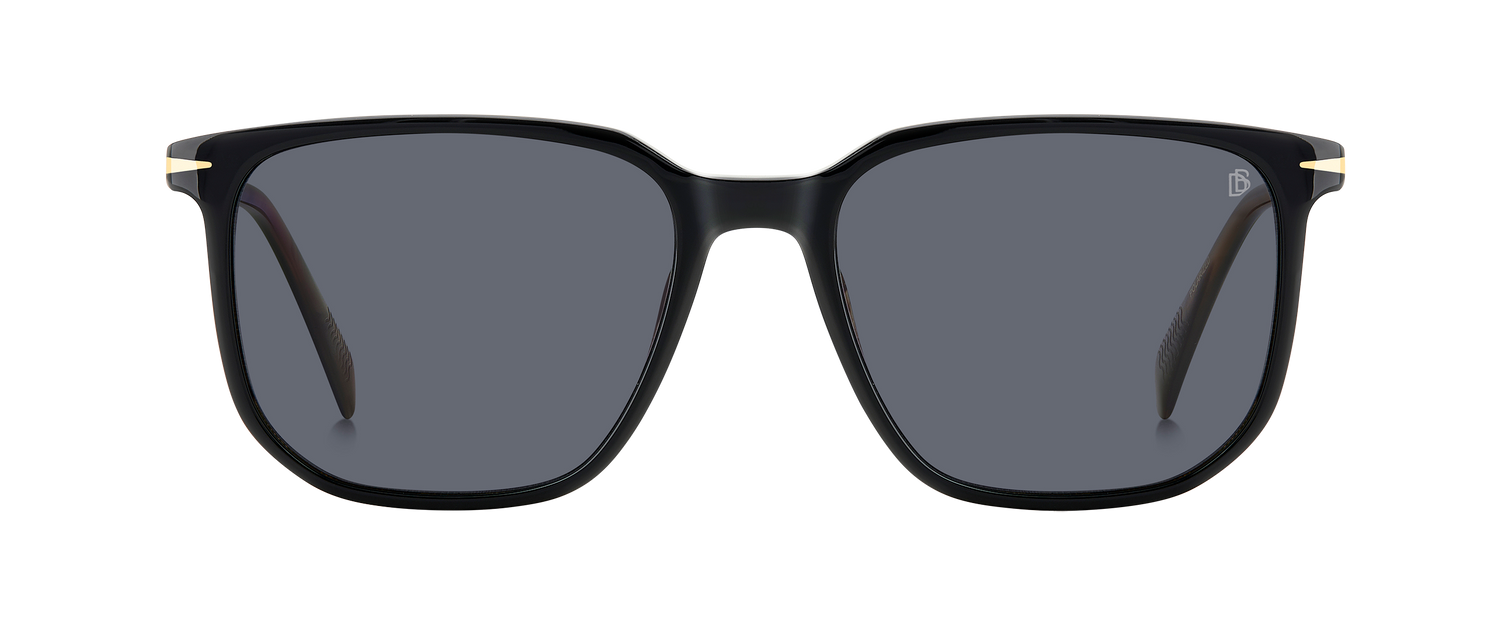 DB 1141/S - Black Striped Brown - Grey Polarized