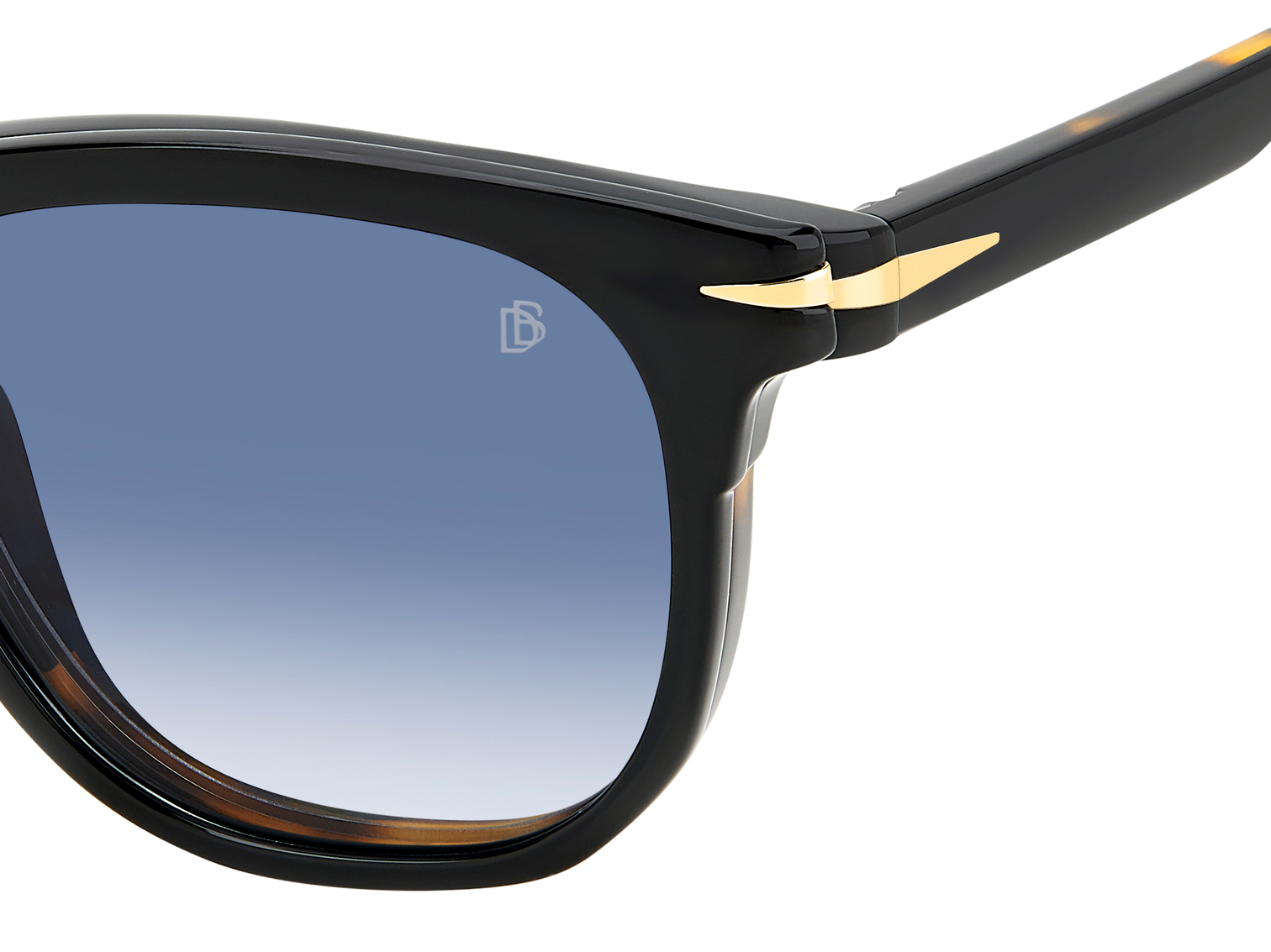DB 7120/CS - Black Havana - Blue Shaded Polarized