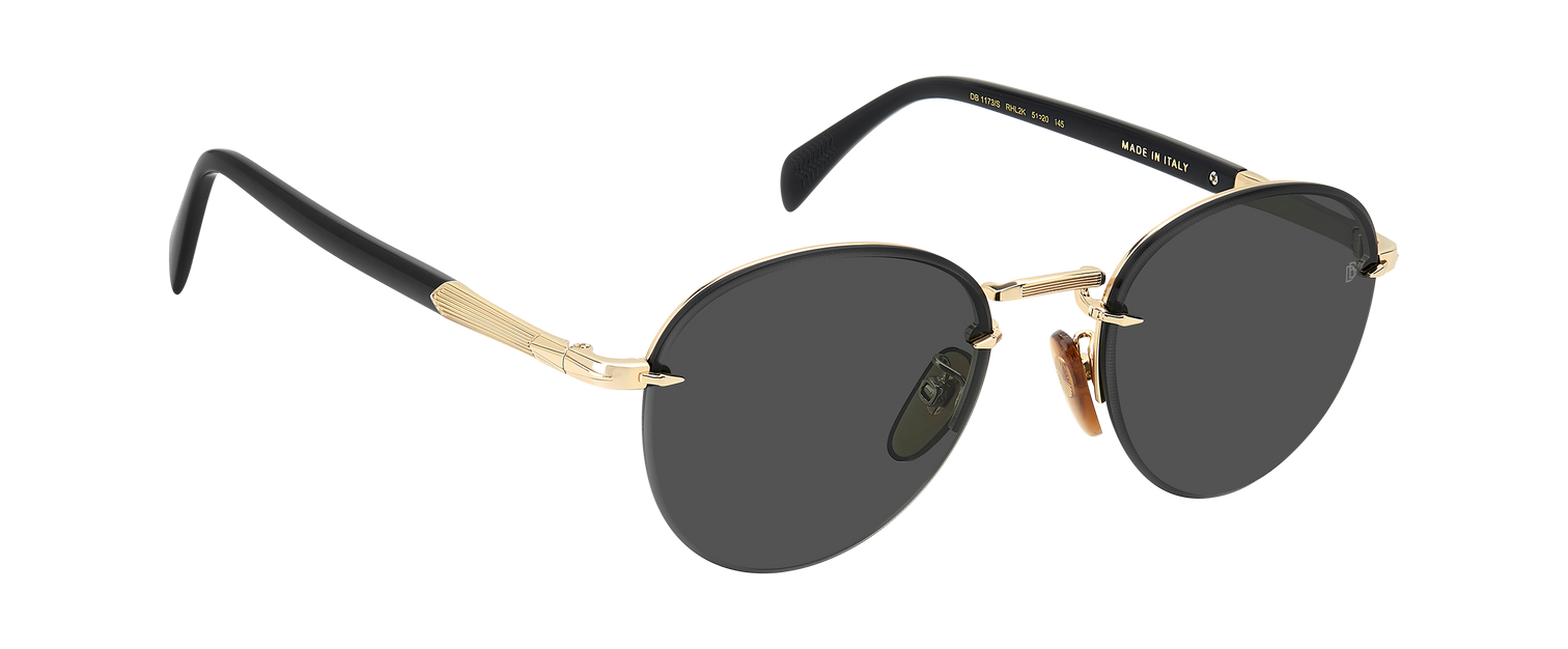DB 1173/S - Gold Black_ - Grey Antireflex