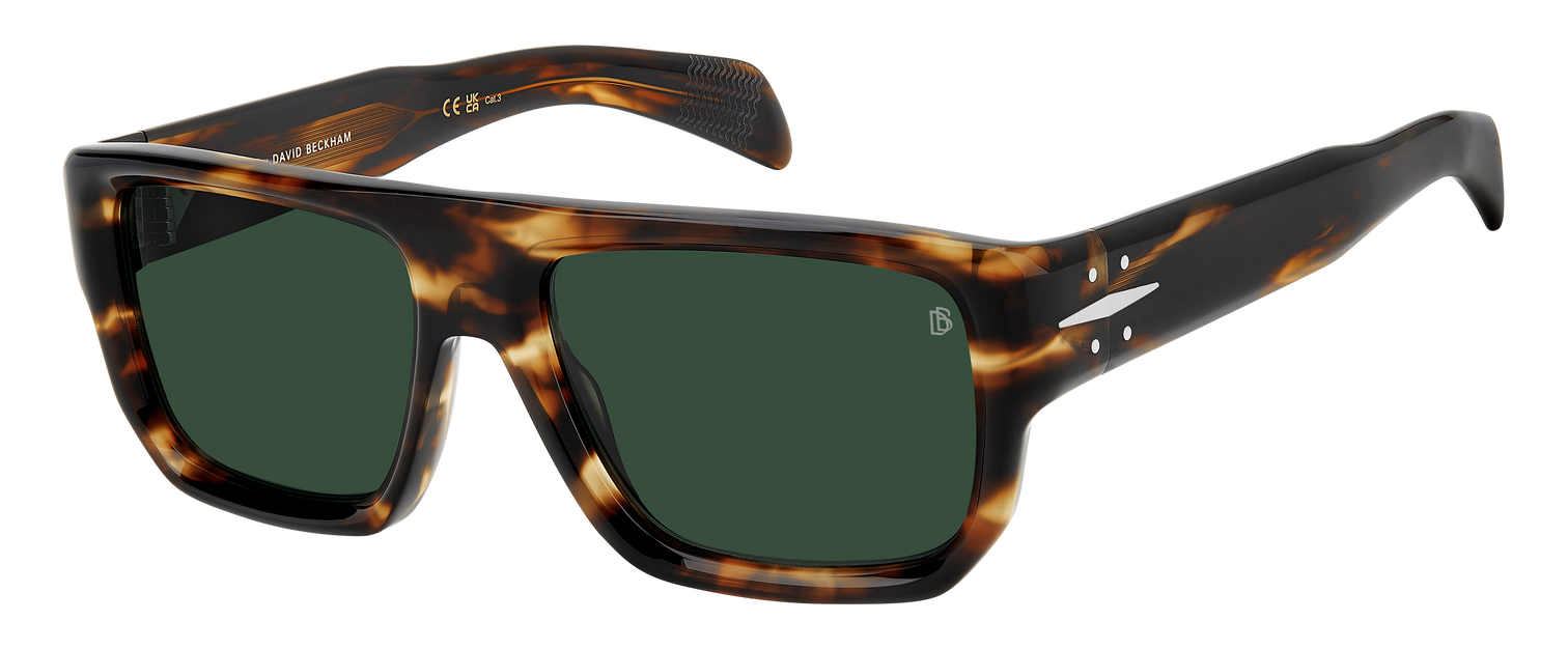 DB 7132/S - Brown Havana - Green