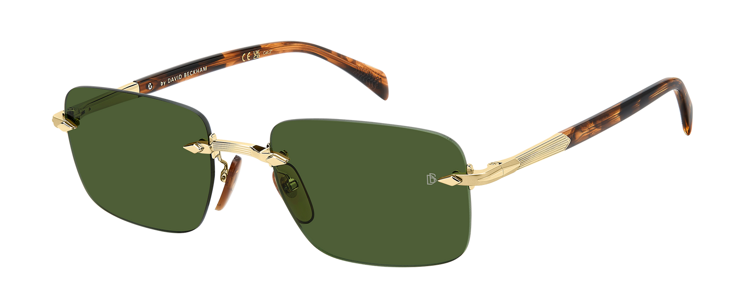 DB 1195/S - Gold Brown Horn - Green