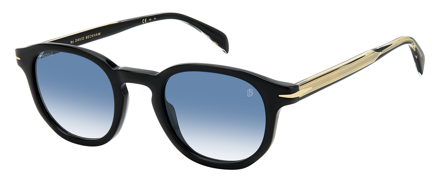DB 1007/S - Black - Blue Shaded Photocromic