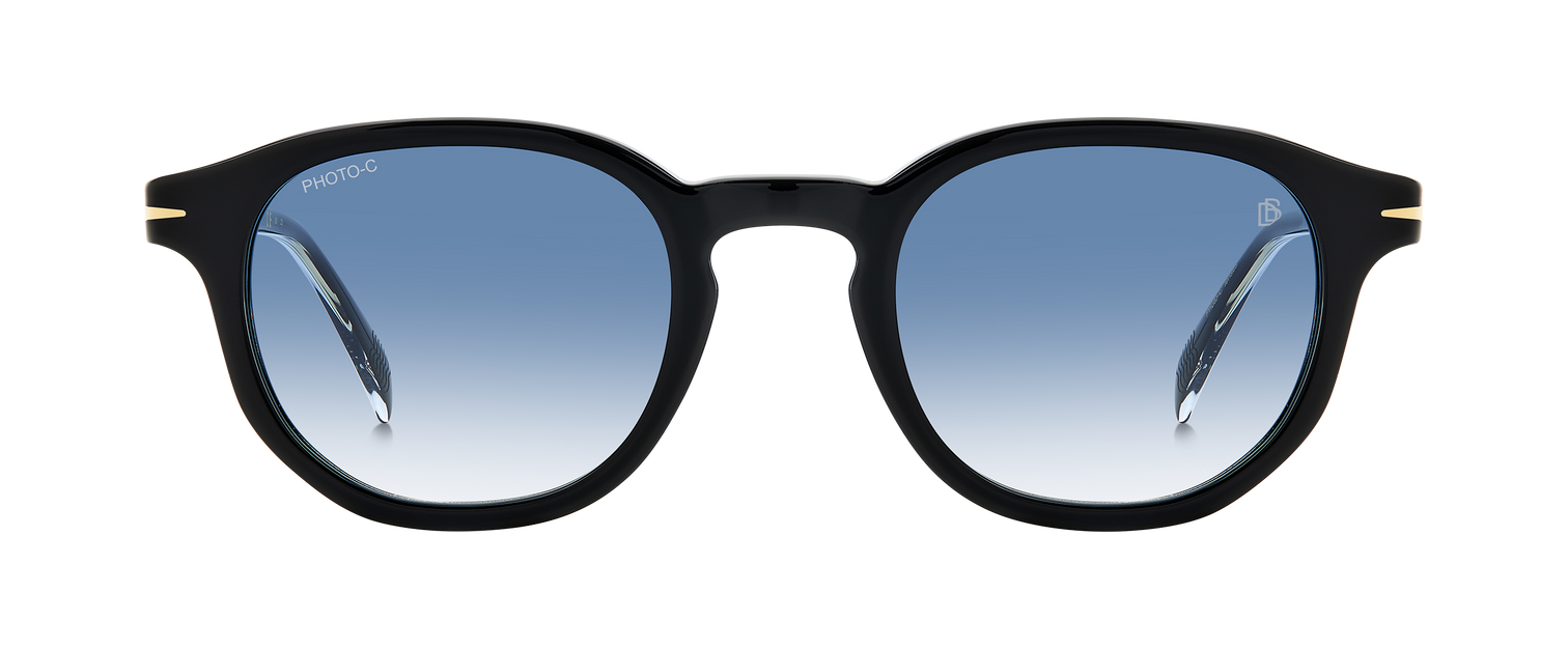 DB 1007/S - Black - Blue Shaded Photocromic