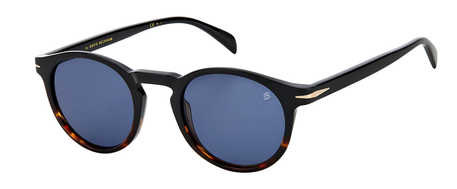 DB 1036/S - Black Horn - Blue Avio