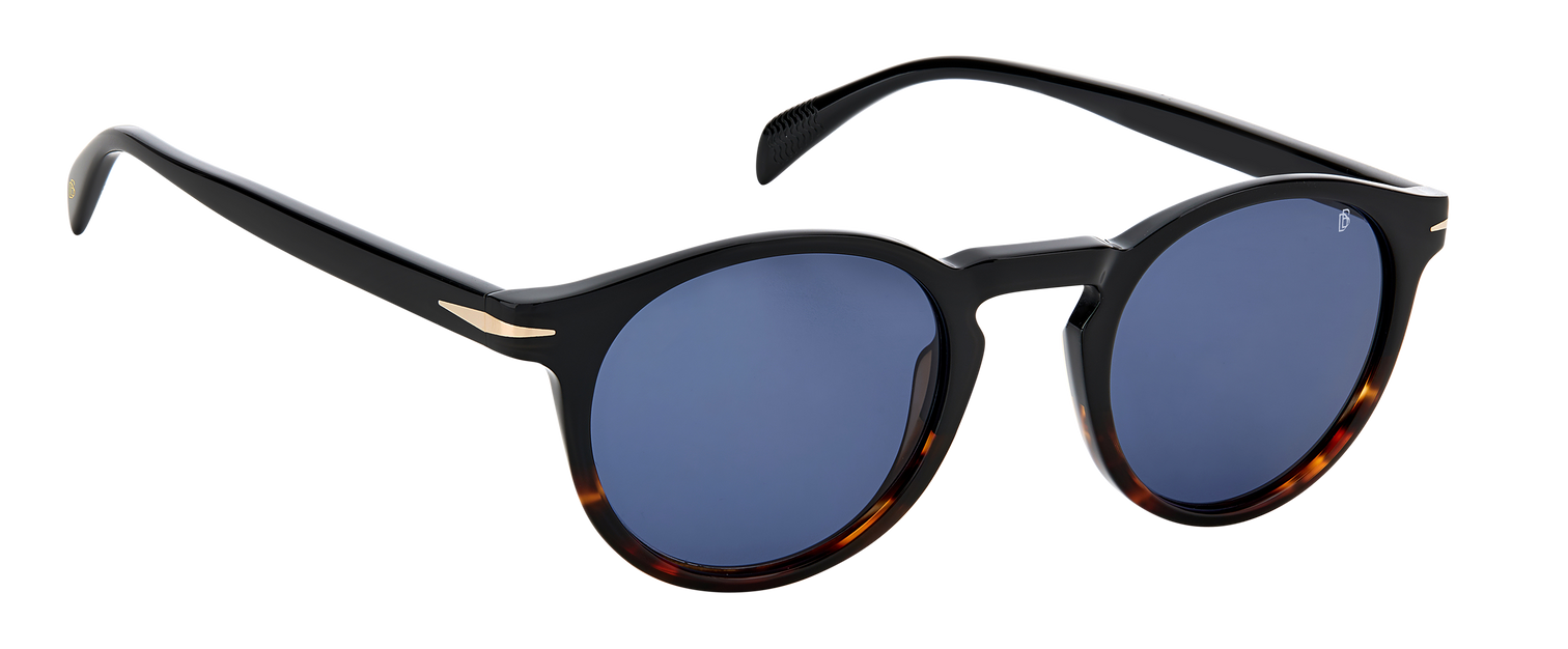 DB 1036/S - Black Horn - Blue Avio