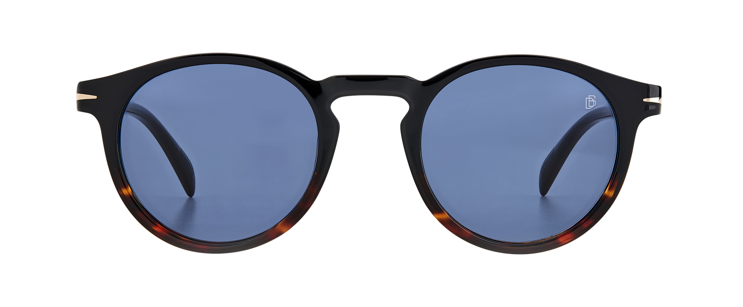 DB 1036/S - Black Horn - Blue Avio