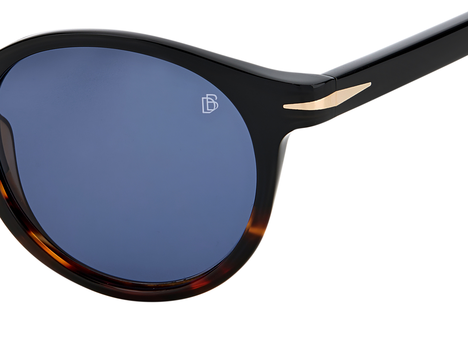 DB 1036/S - Black Horn - Blue Avio
