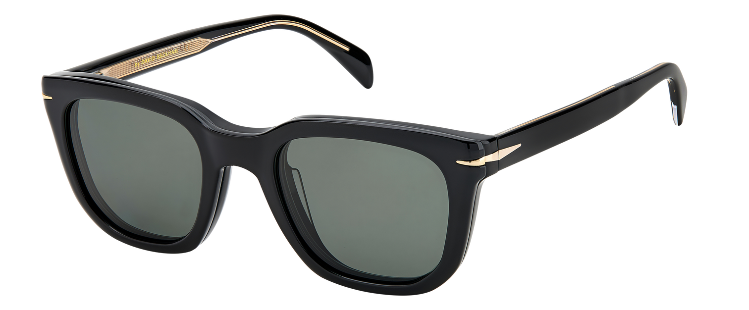 DB 7043/CS - Black - Green Polarized