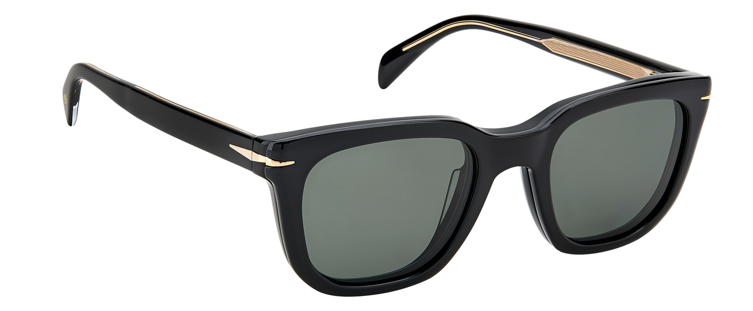 DB 7043/CS - Black - Green Polarized
