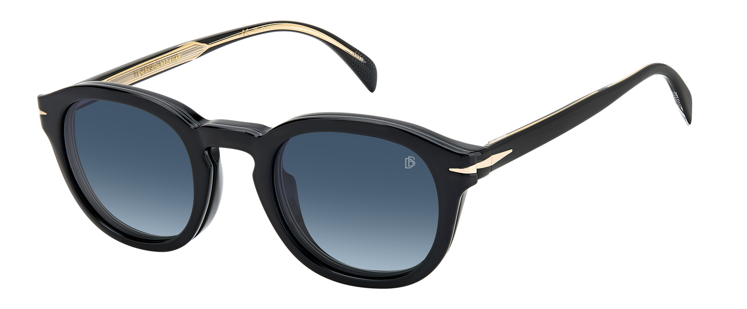 DB 1080/CS - Black Gold - Blue Shaded Polarized
