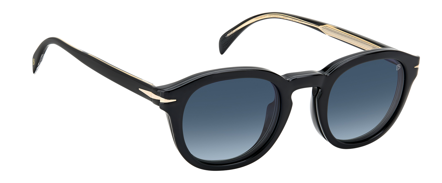DB 1080/CS - Black Gold - Blue Shaded Polarized