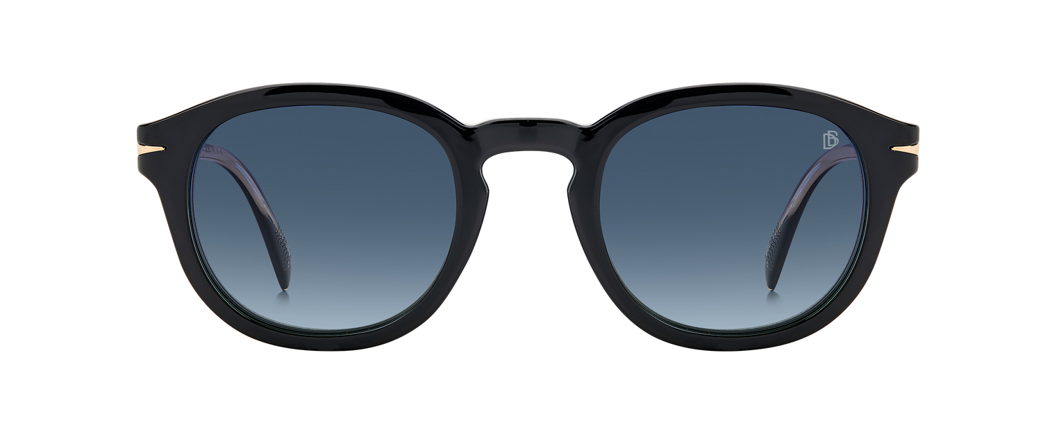 DB 1080/CS - Black Gold - Blue Shaded Polarized