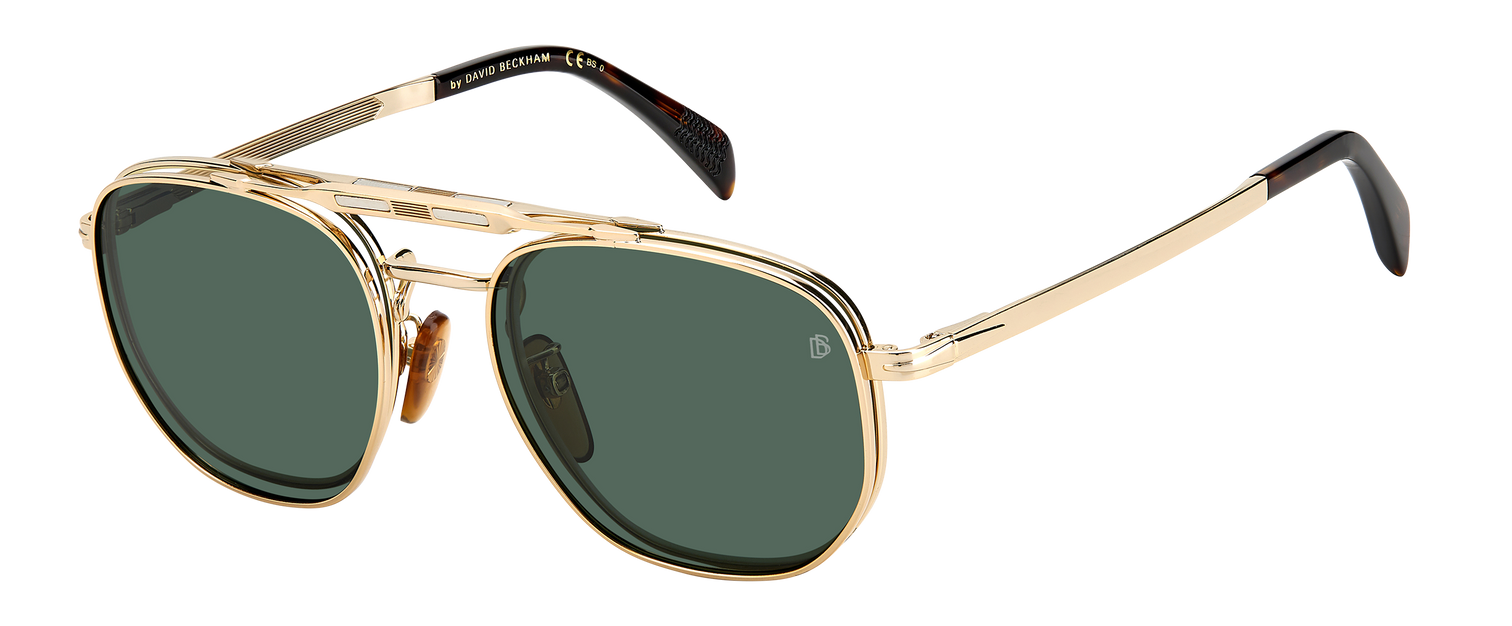 DB 1082/G/CS - Gold Havana - Green Polarized