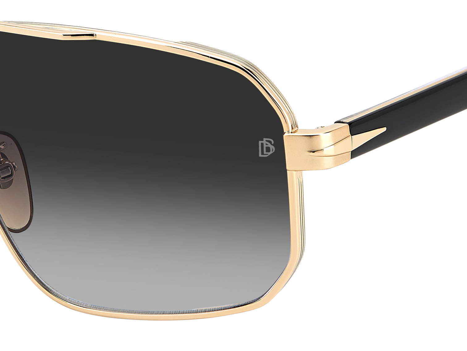 DB 7102/S - Gold Black_ - Dark Grey Shaded